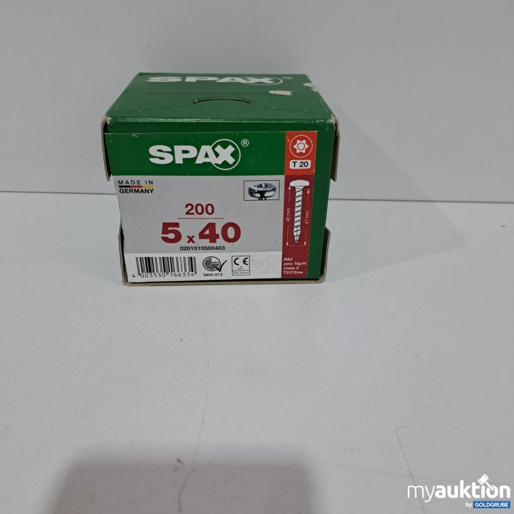 Artikel Nr. 815544 Artikel Nr. 815544: Spax Schrauben 200 Stk. 5x40
