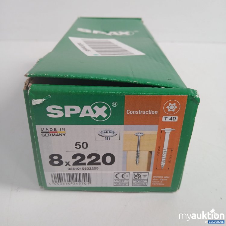 Artikel Nr. 867544: Spax 8.220