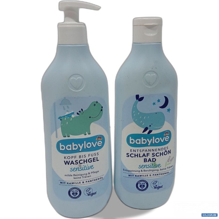 Artikel Nr. 883544: Babylove Waschgel 500ml und Bad 500ml