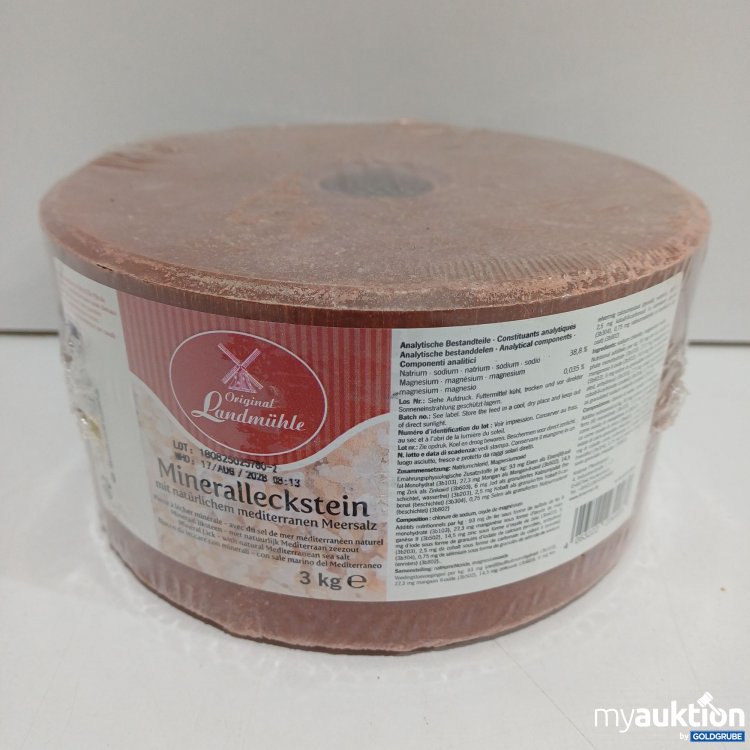 Artikel Nr. 884544: Original Landmühle Mineralleckstein 3kg