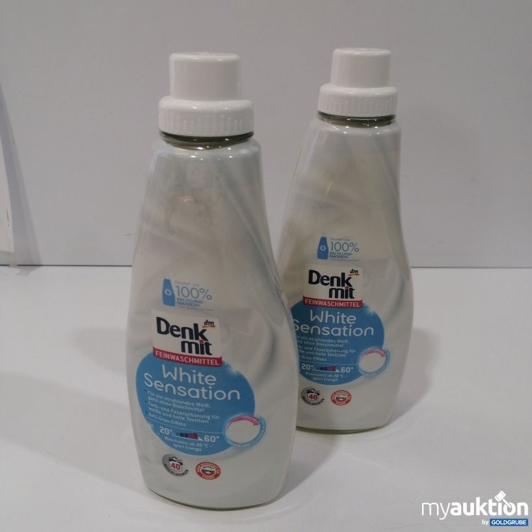 Artikel Nr. 886544: Denk mit Feinwaschmittel White Sensation 2x1L