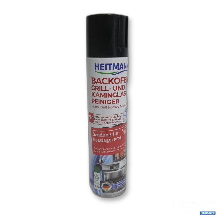 Artikel Nr. 890544: Heitmann Backofen Grill- und Kaminglas Reiniger 400 ml