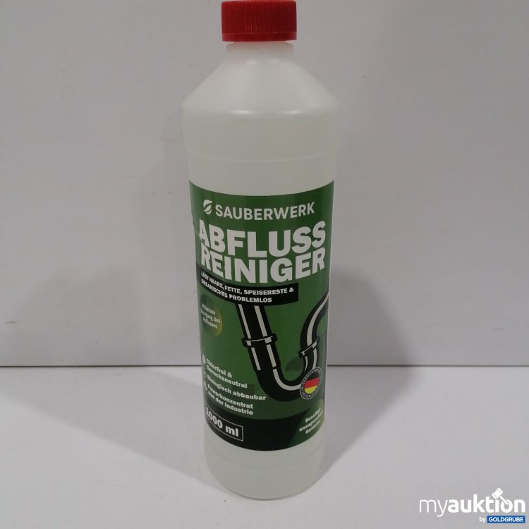 Artikel Nr. 892544: Sauberwerk Abfluss Reiniger 1L