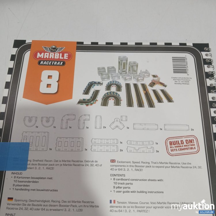 Artikel Nr. 929544: Marble Racetrax Booster Pack 8