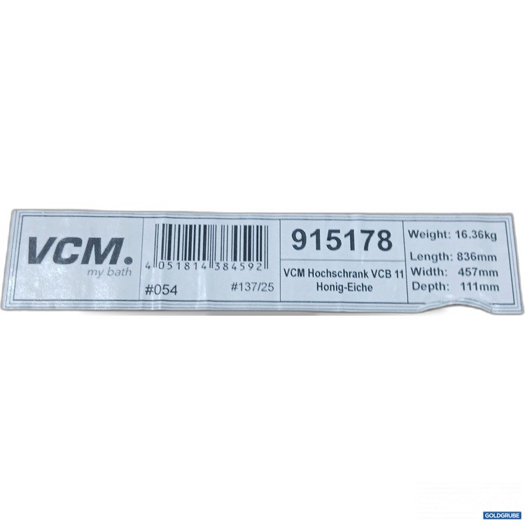 Artikel Nr. 951544: VCM Hochschrank Honig Eiche 915178 