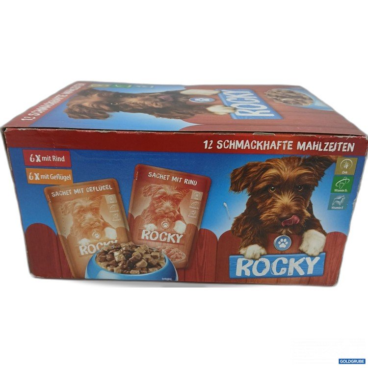 Artikel Nr. 954544: Rocky Hunde Nassfutter 12 x 100g 
