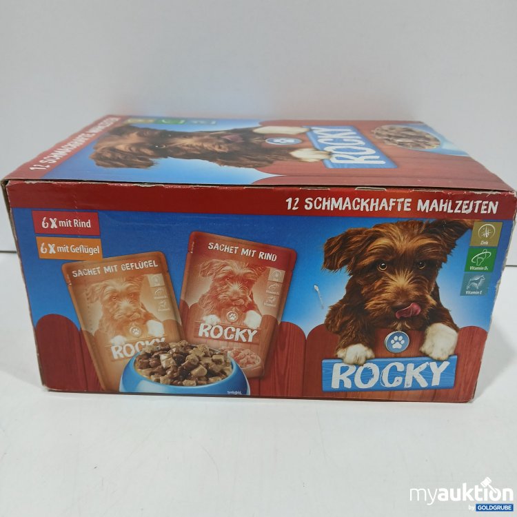 Artikel Nr. 954544: Rocky Hunde Nassfutter 12 x 100g 