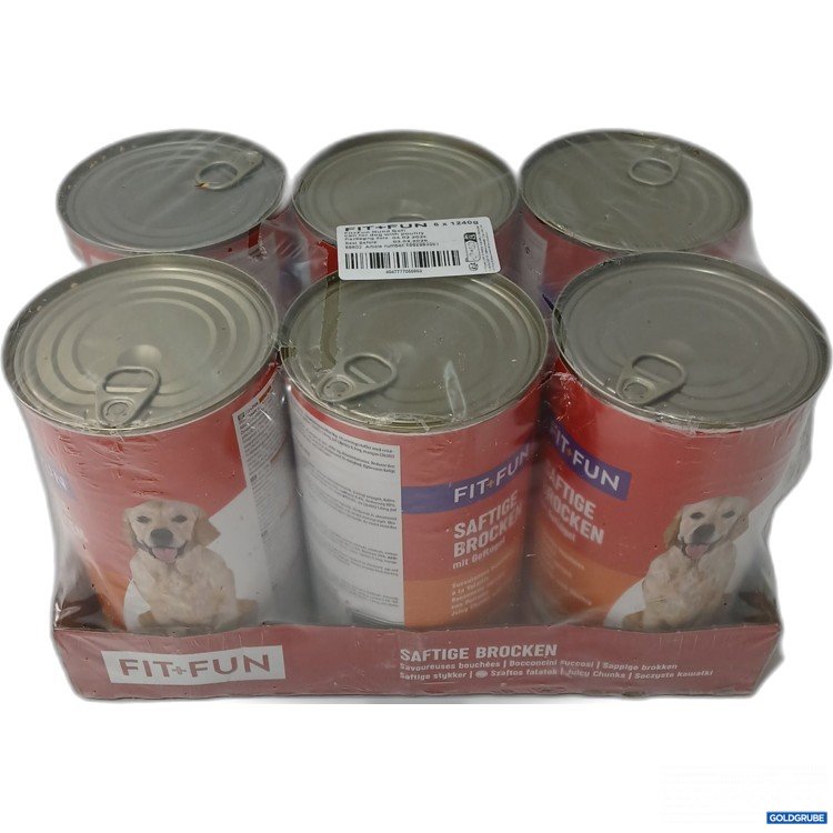 Artikel Nr. 958544: Fit+Fun Saftige Brocken mit Geflügel 6×1240g