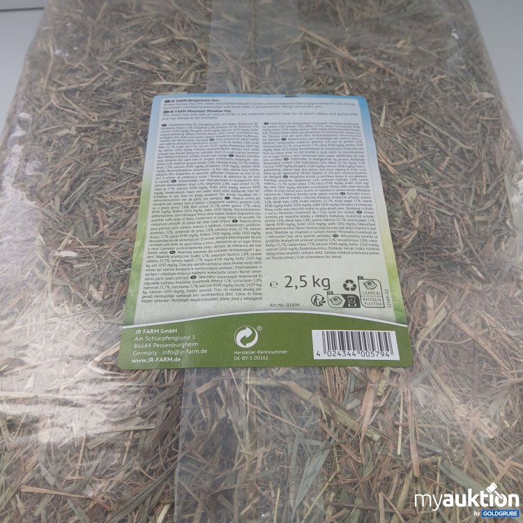 Artikel Nr. 969544: JR FARM Bergwiese Heu 2,5kg 