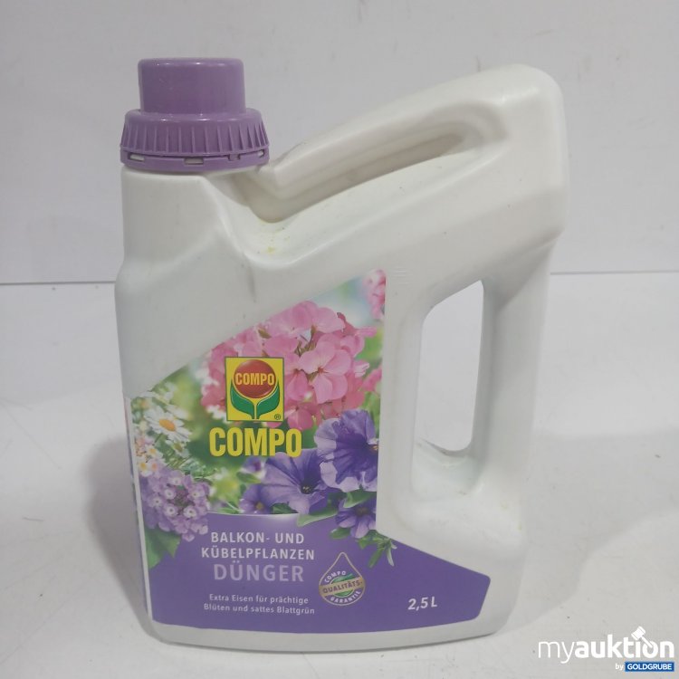 Artikel Nr. 990544: Compo Balkon und Kübelpflanzen Dünger 2,5L 