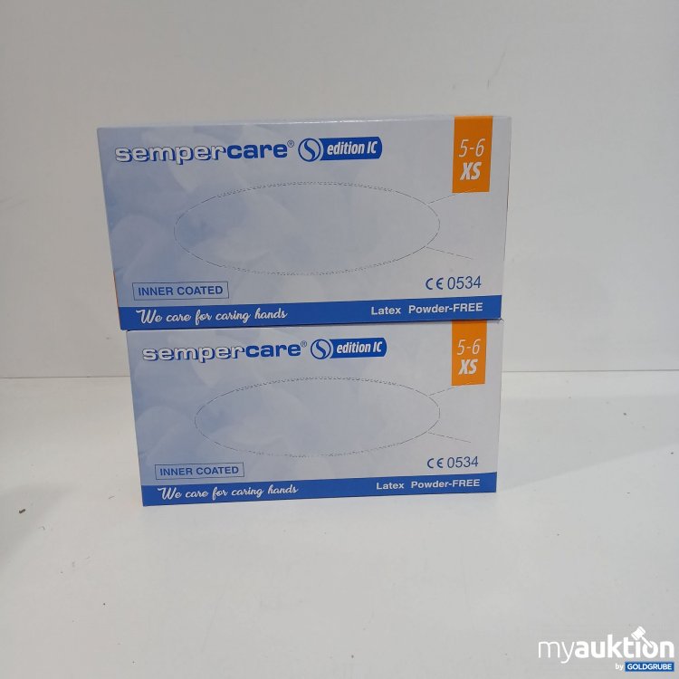 Artikel Nr. 519545 Artikel Nr. 519545: Sempercare Edition IC Handschuhe Latex Powder-Free
