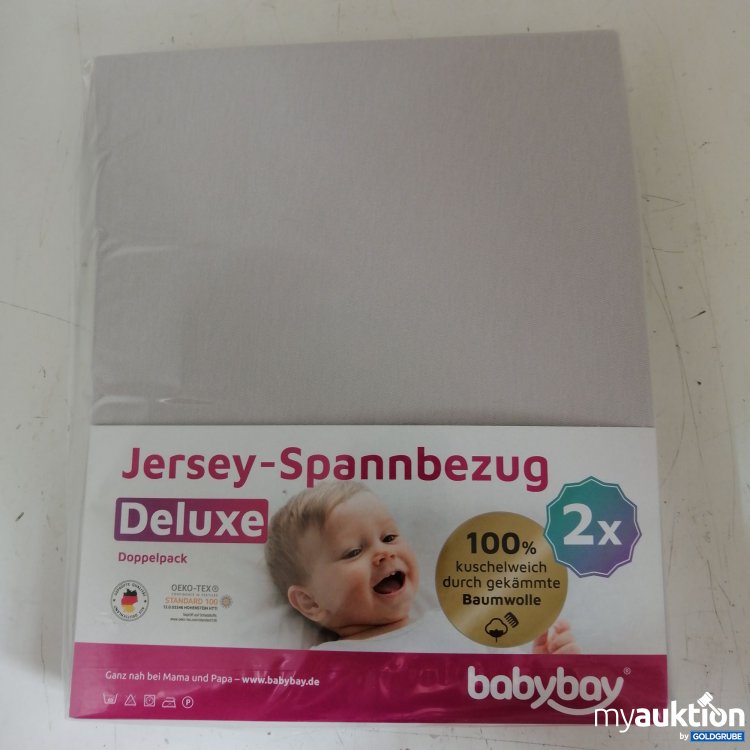 Artikel Nr. 718545: Babybay Jersey - Spannbezug, 2 Stück 