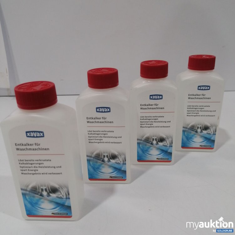 Artikel Nr. 886545: Xavax Entkalker für Waschmaschinen 4x250ml