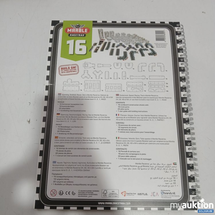 Artikel Nr. 929545: Marble Racetrax Booster Pack 16 
