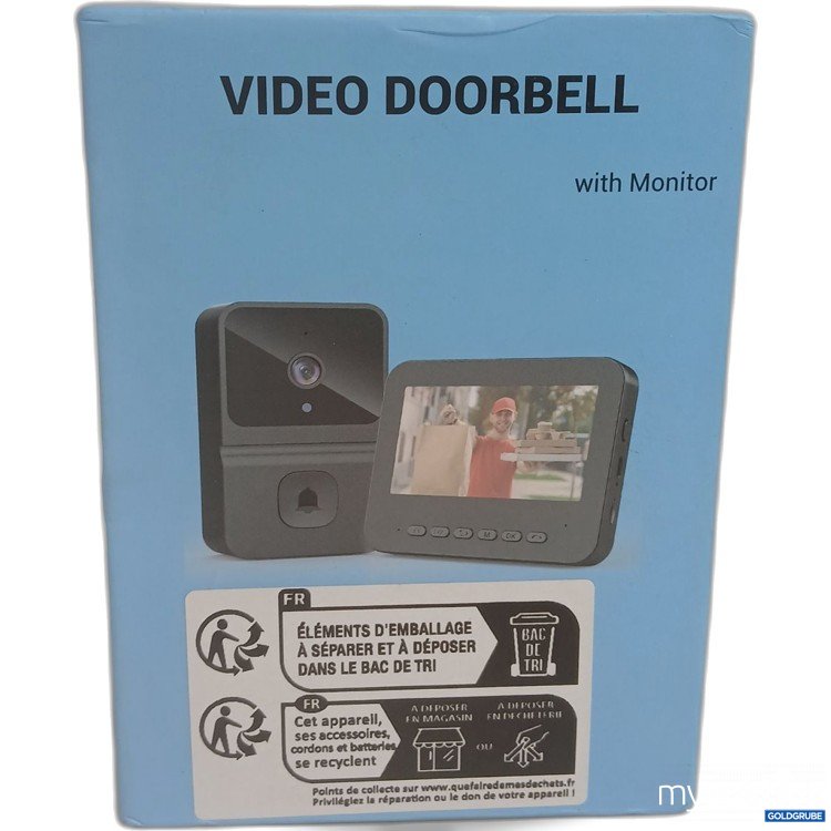 Artikel Nr. 989545 Artikel Nr. 989545: Video Doorbell with Monitor T23PRO