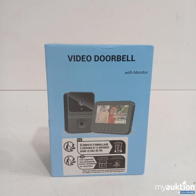 Artikel Nr. 989545 Artikel Nr. 989545: Video Doorbell with Monitor T23PRO