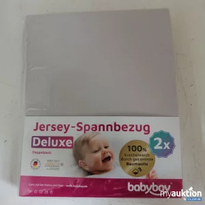 Auktion Babybay Jersey - Spannbezug, 2 Stück 