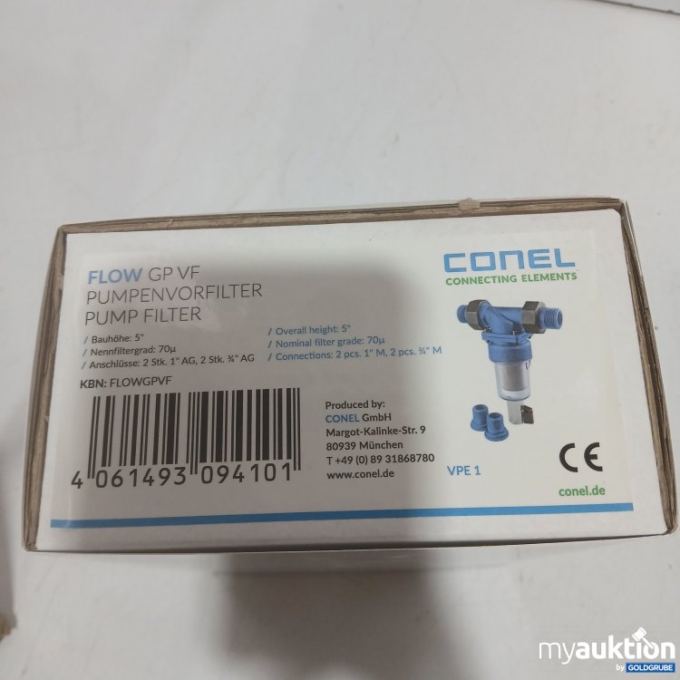 Artikel Nr. 445546: CONEL Pumpenvorfilter FLOW GP VF