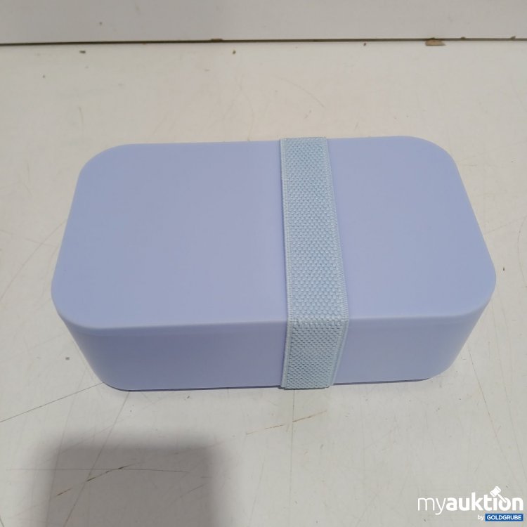 Artikel Nr. 464546 Artikel Nr. 464546: Lunchbox Kunststoff hellblau mit Gummiband