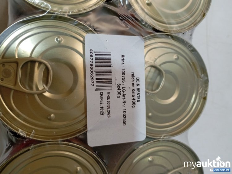 Artikel Nr. 469546: Dein Bestes  reich an Kalb 6x400g