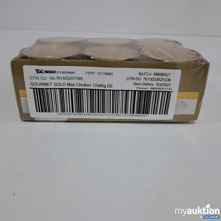 Artikel Nr. 808546: Gourmet Gold Pastete mit Huhn, 12x85g