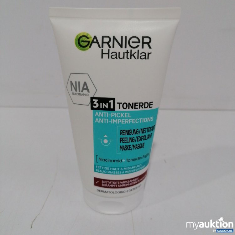 Artikel Nr. 844546 Artikel Nr. 844546: Garnier Hautklar 3in 1 Tonerde 150ml