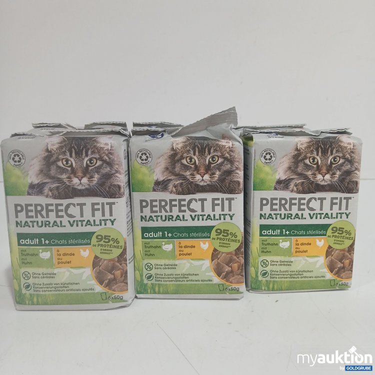 Artikel Nr. 852546: Perfect Fit Natural Vitality Katzenfutter Truthahn 6x(6x50g)