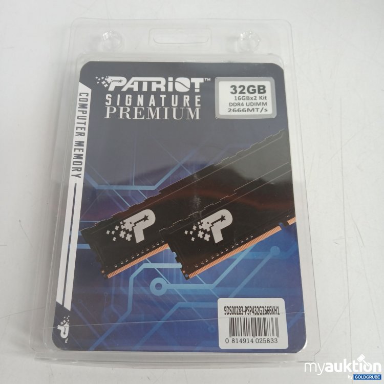 Artikel Nr. 867546: Patriot Signature Premium 32GB 16GBx2 Kit 