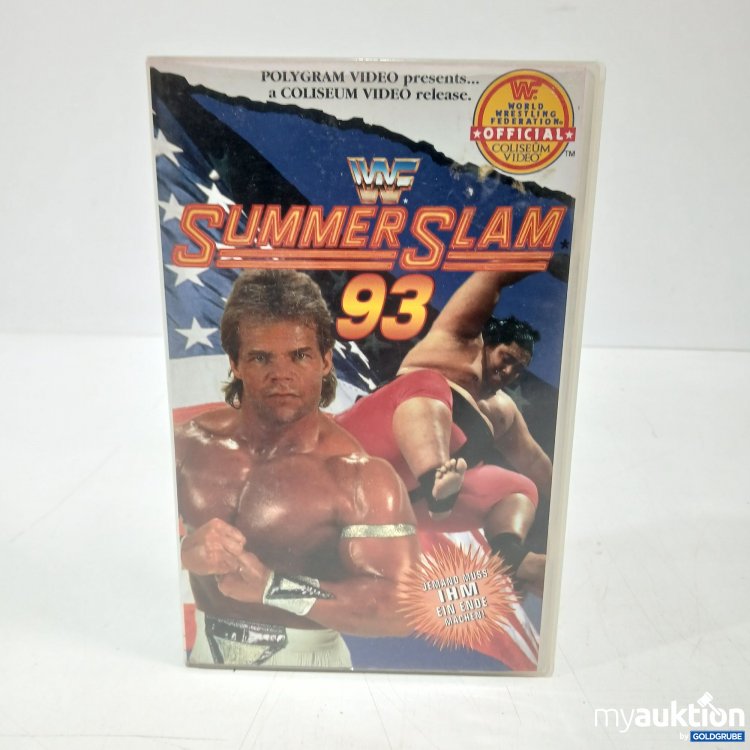 Artikel Nr. 872546 Artikel Nr. 872546: SummerSlam 93 VHS