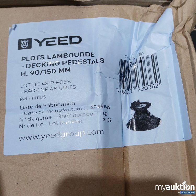 Artikel Nr. 877546: Yeed Stelzlager 90/150mm 48stk 