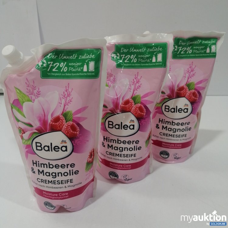 Artikel Nr. 886546: Balea Cremeseife Nachfüller Himbeer & Magnolie 3x850ml