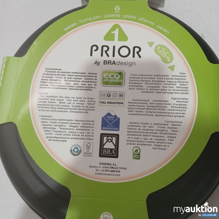 Artikel Nr. 993546: Bra Prior Bratpfanne DM 26cm 