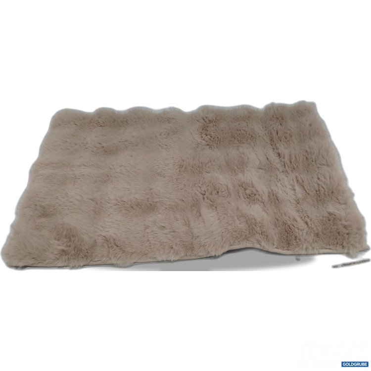 Artikel Nr. 443547: Kleiner brauner Flauschteppich ca 60x39