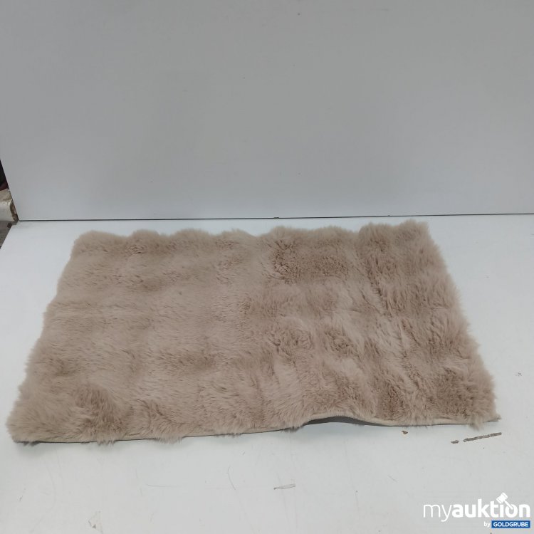 Artikel Nr. 443547: Kleiner brauner Flauschteppich ca 60x39