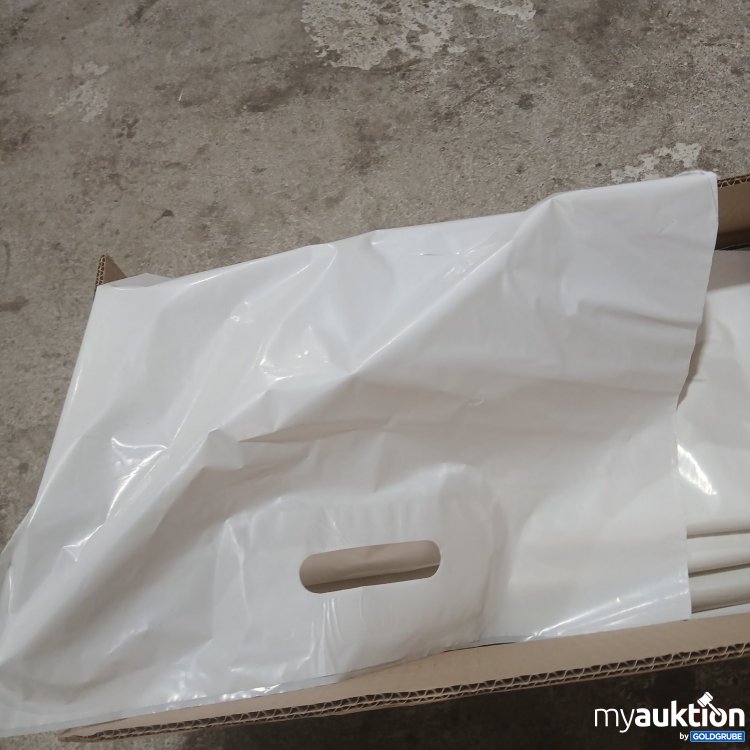 Artikel Nr. 445547: 250 Stk Tragetaschen weiß ca. 45x55cm