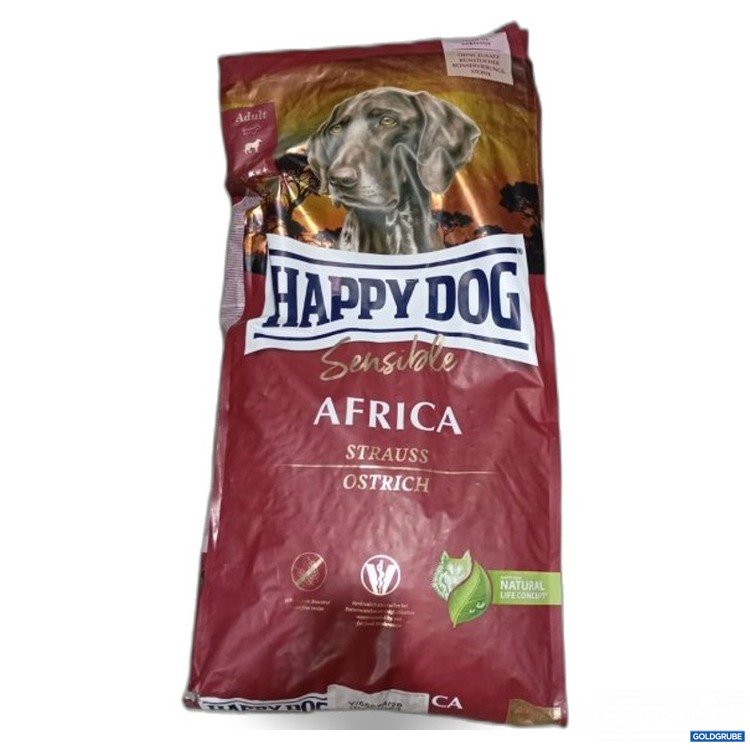 Artikel Nr. 467547: Happy Dog Sensible Africa Strauss Ostrich Hundefutter 12,5 kg