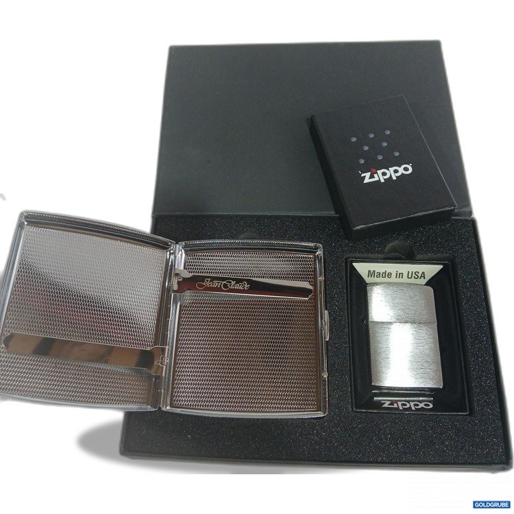 Artikel Nr. 524547: Zippo Feuerzeug + Zigarettenetui 