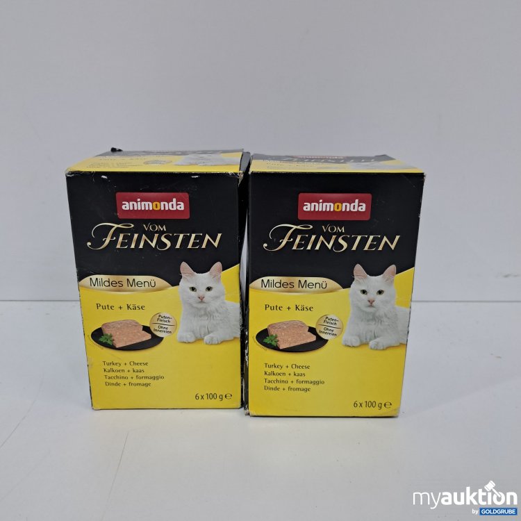 Artikel Nr. 817547: Animonda vom Feinsten Pute/Käse 2x 6x100g