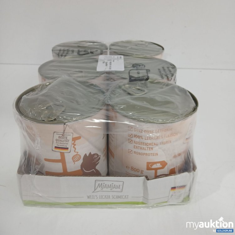 Artikel Nr. 834547 Artikel Nr. 834547: Mjamjam Katzenfutter saftiges Huhn 6x800g
