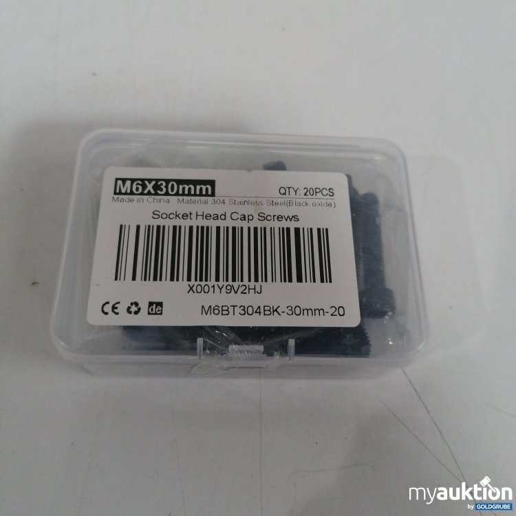 Artikel Nr. 859547: Socket Head Cap Screw M6BT304BK, 30mm