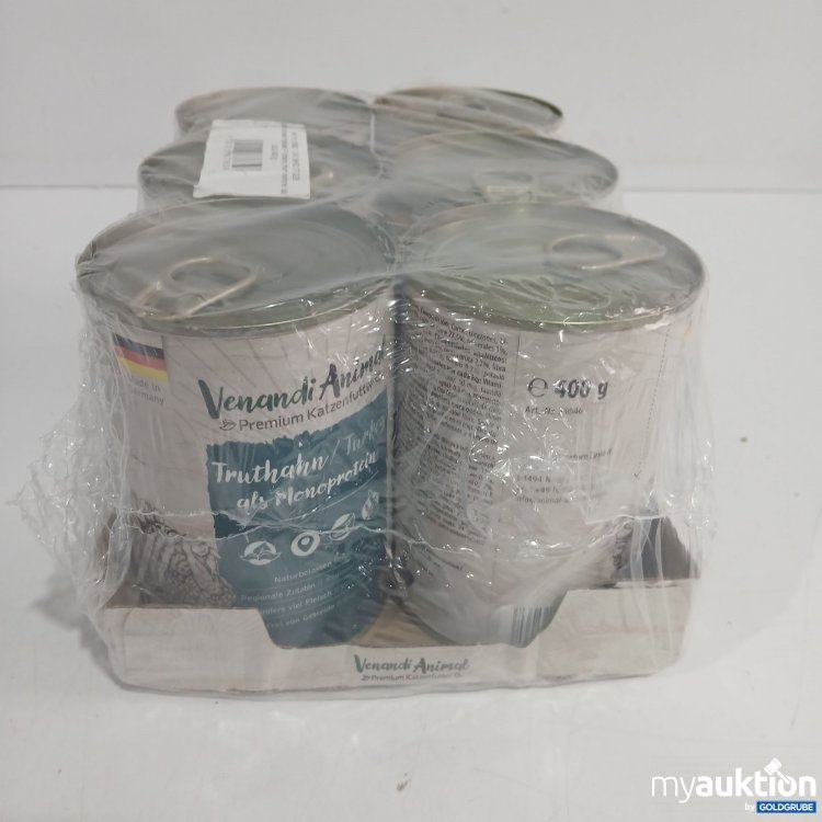Artikel Nr. 870547 Artikel Nr. 870547: Venandi Animal Katzenfutter Probierpaket II 6x400g