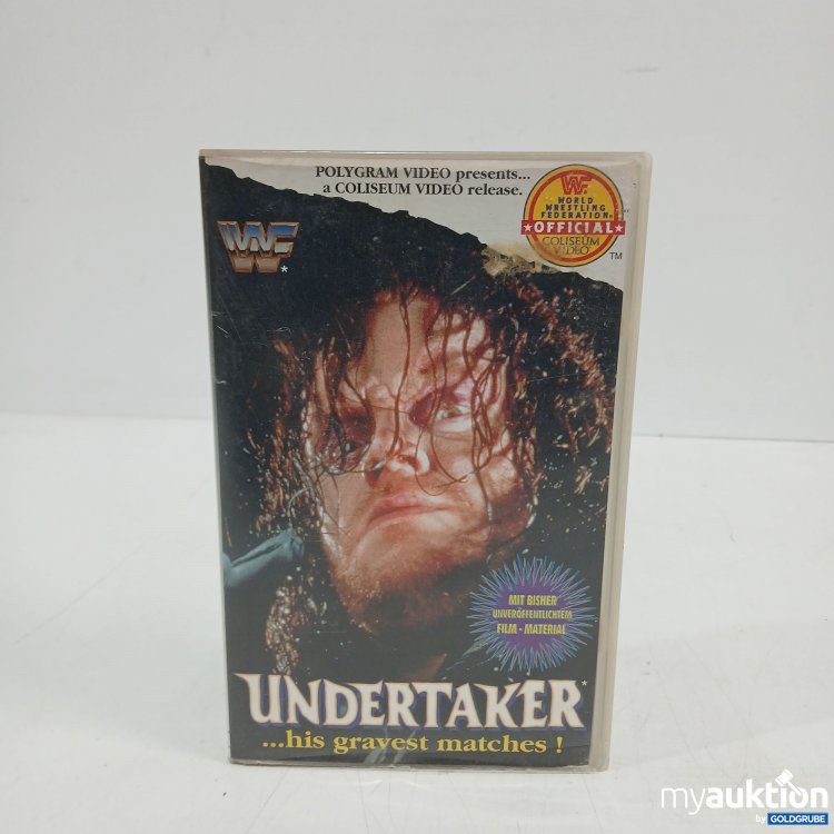 Artikel Nr. 872547 Artikel Nr. 872547: Undertaker Greatest Matches VHS
