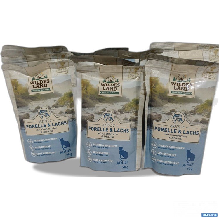 Artikel Nr. 884547: Wildes Land Katzenfutter 12x90g