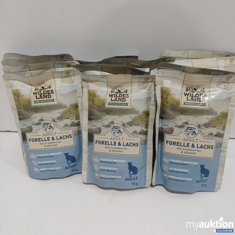 Artikel Nr. 884547: Wildes Land Katzenfutter 12x90g