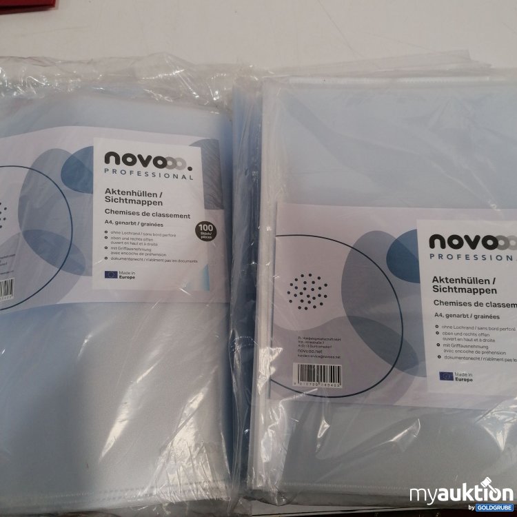 Artikel Nr. 888547 Artikel Nr. 888547: Novooo Aktenhüllen/Sichtmappen A4 4Pkg je 100Stk