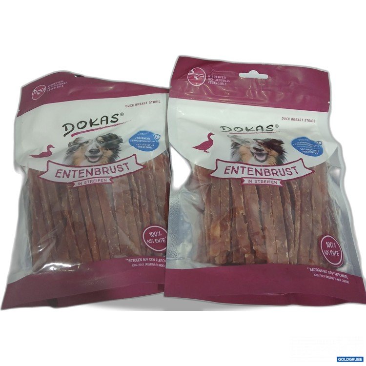 Artikel Nr. 894547: Dokas Entenbrust in Streifen 250g