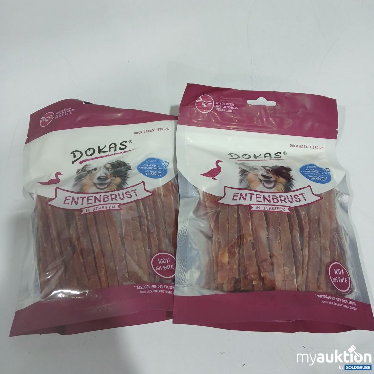 Artikel Nr. 894547: Dokas Entenbrust in Streifen 250g