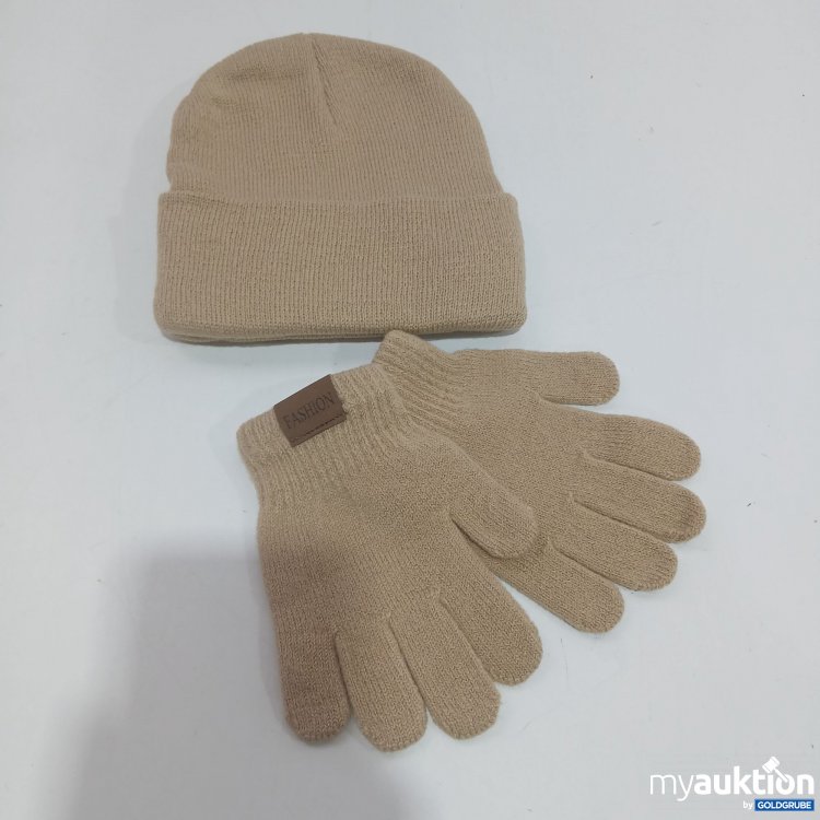 Artikel Nr. 905547: Kinder Haube mit Handschuhe 