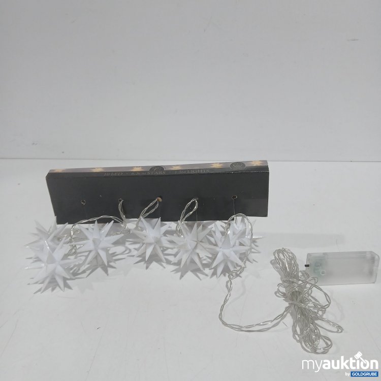 Artikel Nr. 916547: Lichterkette Sterne 1,5m, 6,5cm Sterne, 10 LEDs