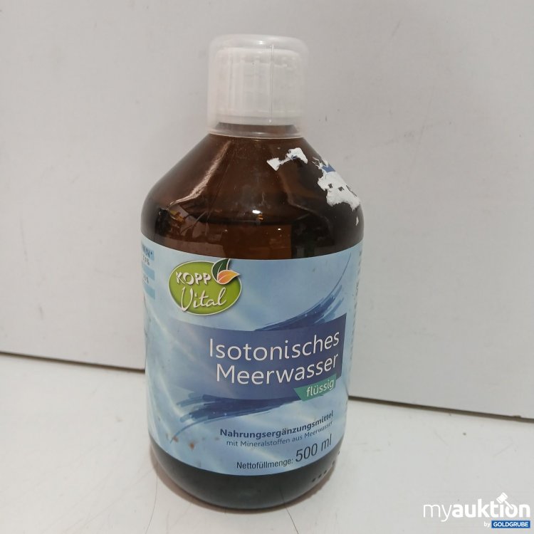 Artikel Nr. 941547 Artikel Nr. 941547: Kopp Vital Isotonisches Meerwasser 500 ml